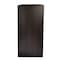 Alpine Industries Black 40 Gallon Wood Receptacle Enclosure with Drop Hole and Tray Shelf ALP476-BLK - alternate 4